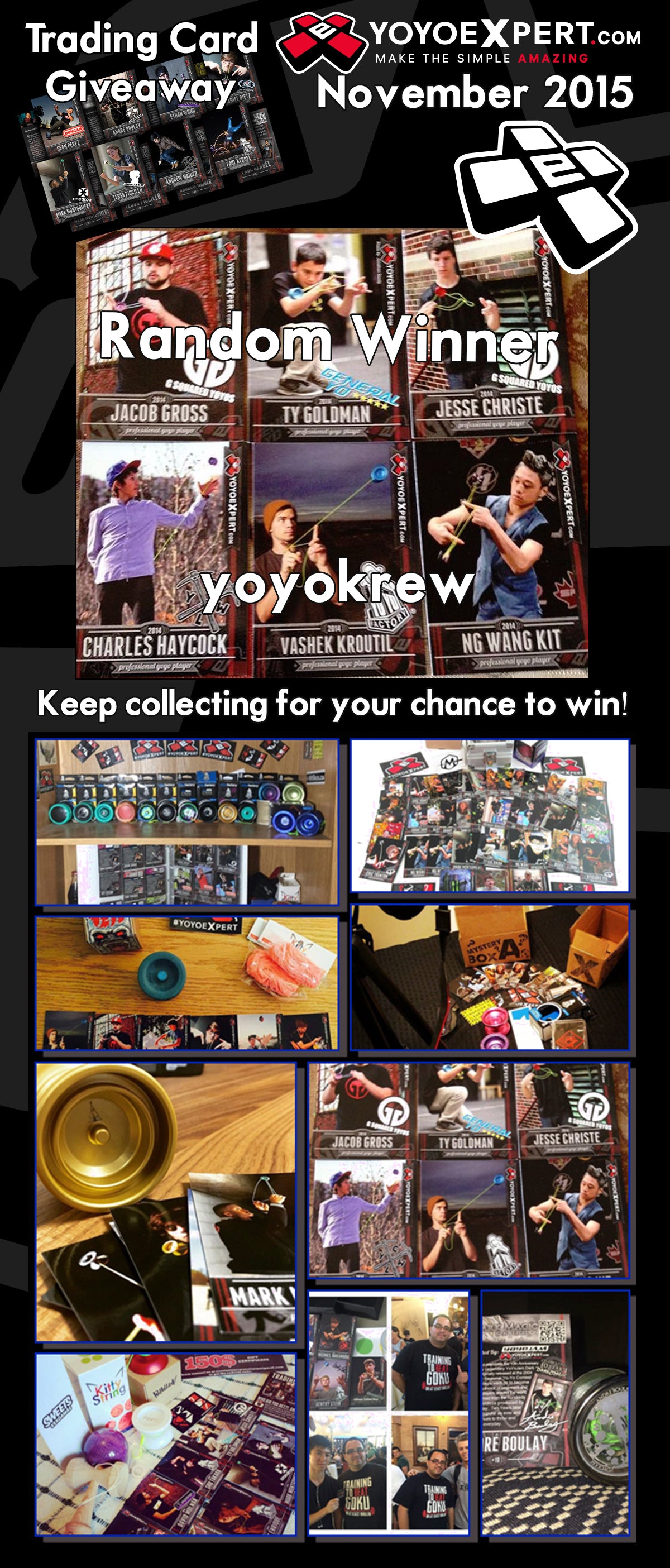 November 2015 Trading Card Giveaway