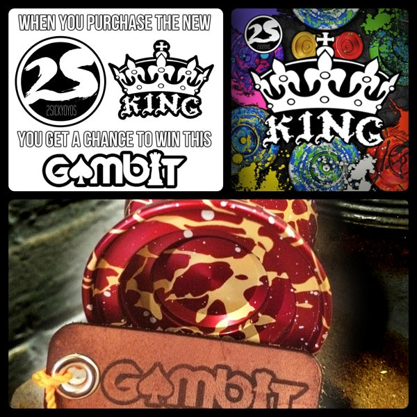 Buy The New 2SickYoYos King and You Can Win a FREE Gambit!