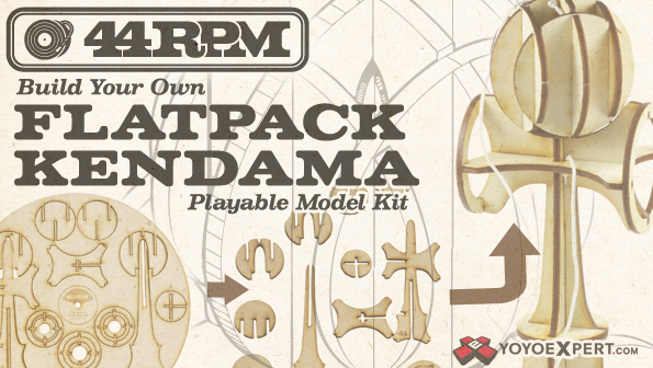 New Flat Pack Kendamas from 44RPM!