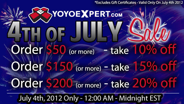 Celebrate 4th of July with YoYoExpert!