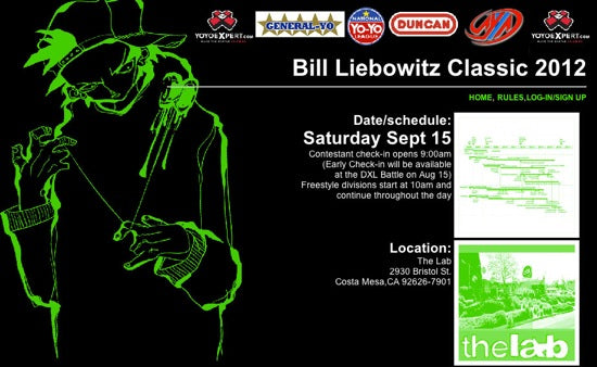 2012 Bill Liebowitz Classic Yo-Yo Contest TODAY!