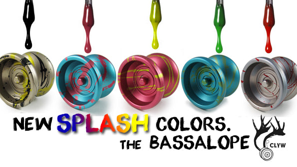 Bassalope Restocked Excellent SPLASH Colors!
