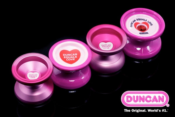Duncan Equals Love Collection. Orbit, Freehand NXG, Counter Punch, Big Fun!