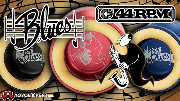 New 44RPM Blues! Drew Tetz Signature Yo-Yo!