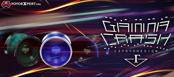C3yoyodesign Gamma Crash & Initiators in great new colors!