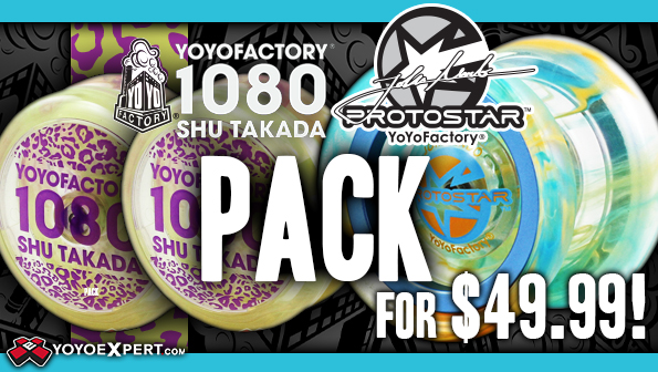 New YoYoFactory Protostar X Loop 1080 Combo for $49.99!