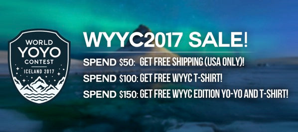 WYYC Iceland 2017 Gear! Free W/ Purchase!