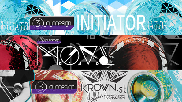 Three New C3yoyodesign Yo-Yos!