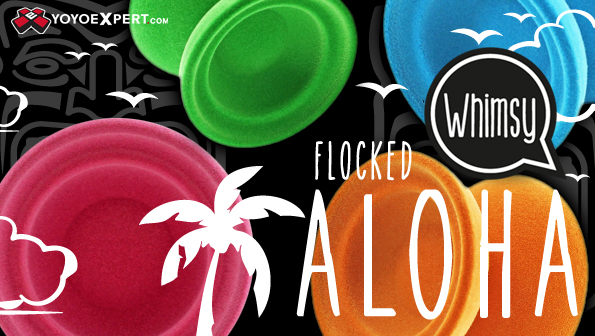 New Whimsy Flocked Aloha!