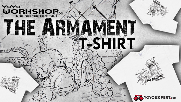 YoYoWorkShop Armament T-Shirt Now Available!