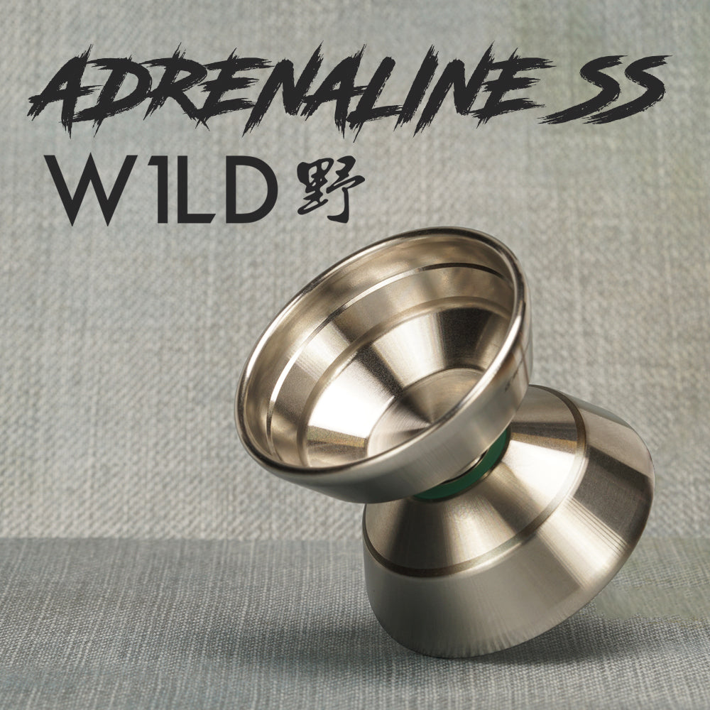 W1LD アドレナリンSS W1LD Adrenaline SS Yo-Yo - Stainless Steel - Blaise Becker