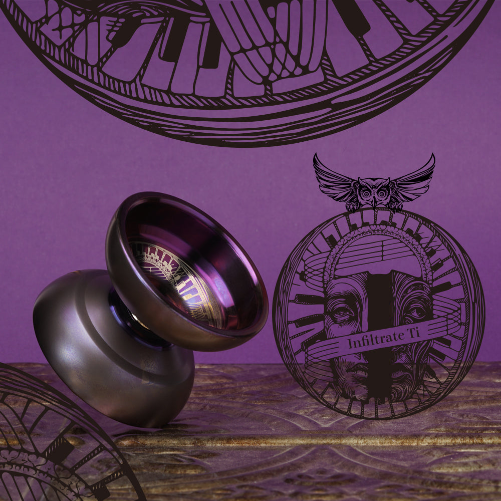 Infiltrate Ti yo-yo by Mowl