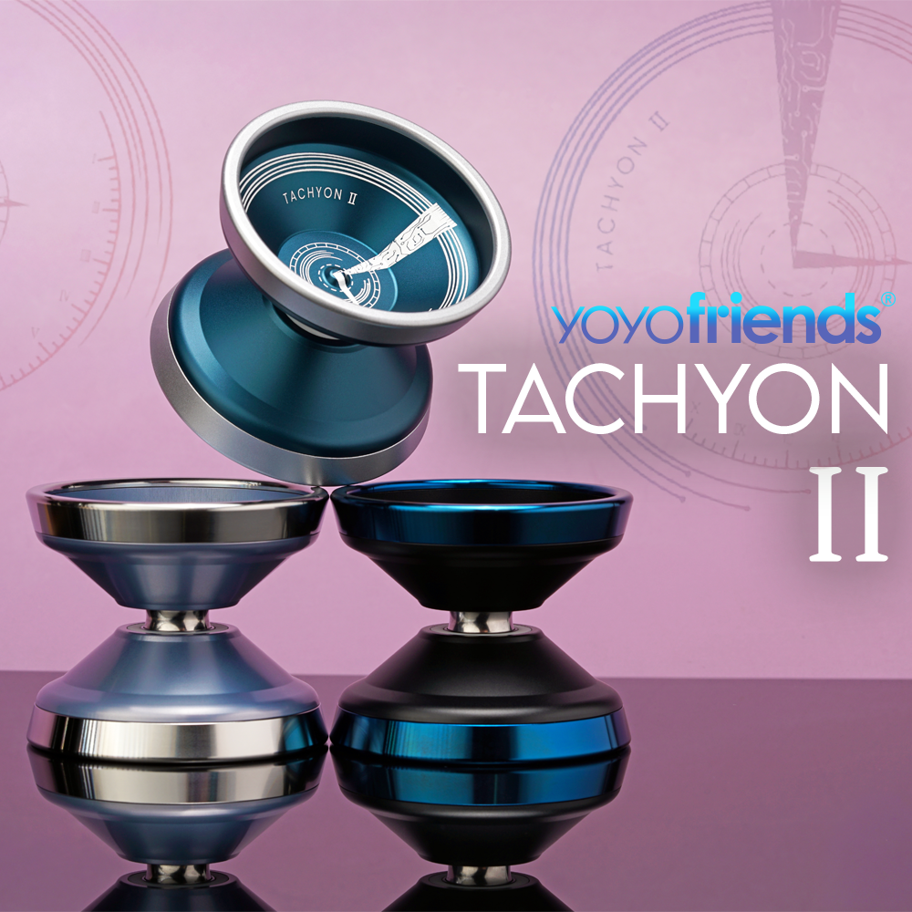 Tachyon II yo-yo by yoyofriends