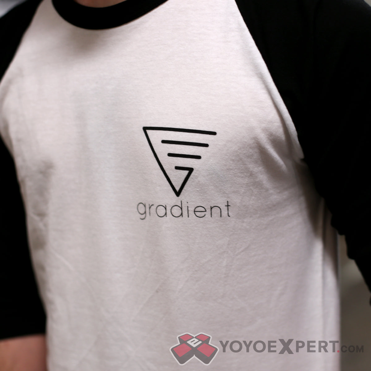 One Drop Gradient Three Quarter Sleeve Shirt