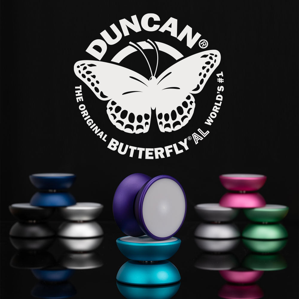 Butterfly AL w/ Delrin Cap yo-yo by Duncan