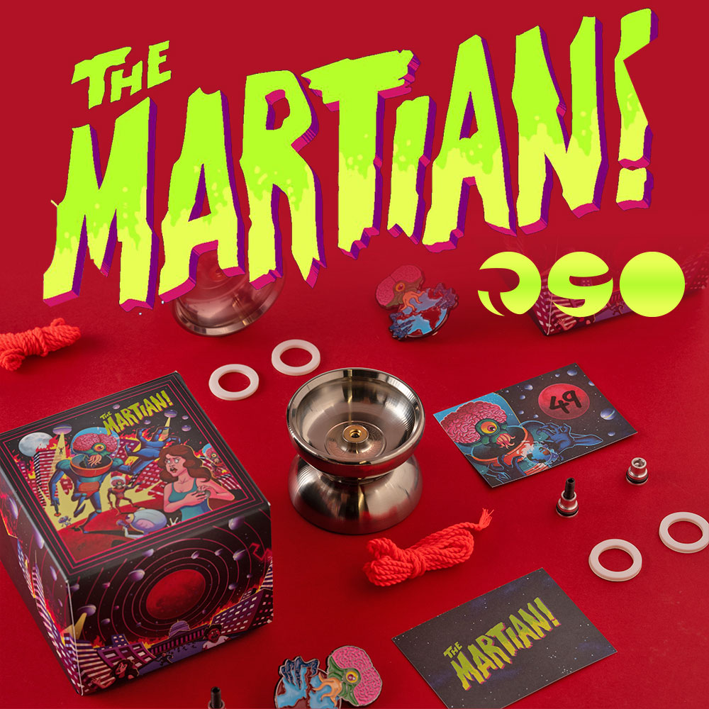 The Martian Yo-Yo by Round Spinning Objects
