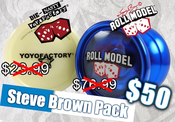 Steve Brown YoYoFactory Pro Pack YoYoExpert