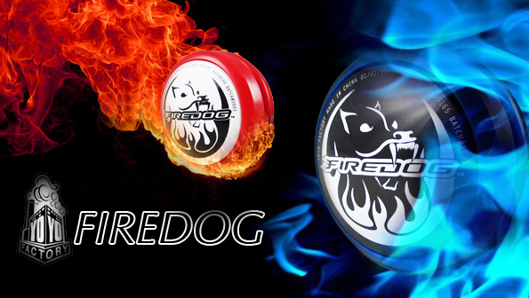 YOYOFACTORY FIREDOG YoYo WHITE + 2 EXTRA YO YO STRINGS  