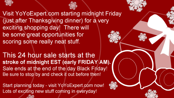 Midnight – Thanksgiving – Special Shopping EVENT!