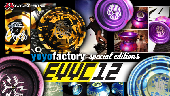 YoYoFactory EYYC Edition YoYos!