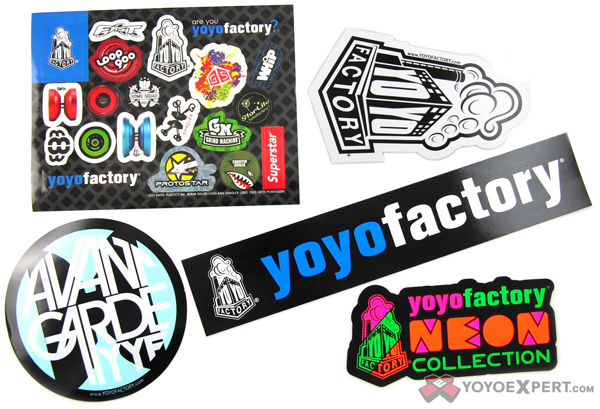 YoYoFactory Sticker Pack Now Available