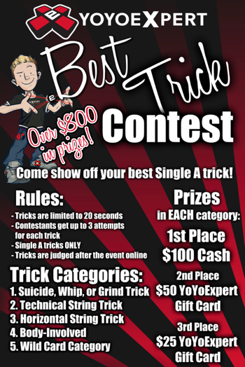 YoYoExpert Best Trick Contest @ BAC – 1st Video!