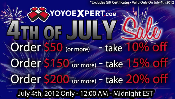 Celebrate 4th of July with YoYoExpert!