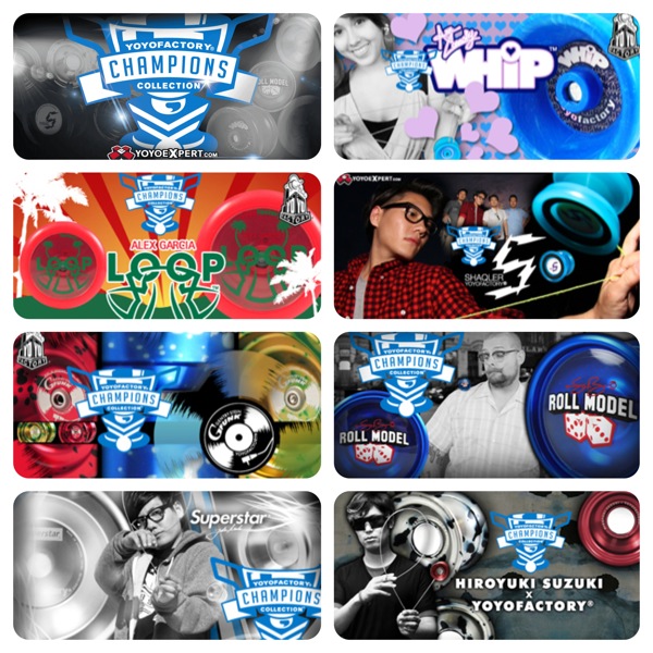 YoYoFactory Unleashes the CHAMPIONS COLLECTION @YoYoFactory