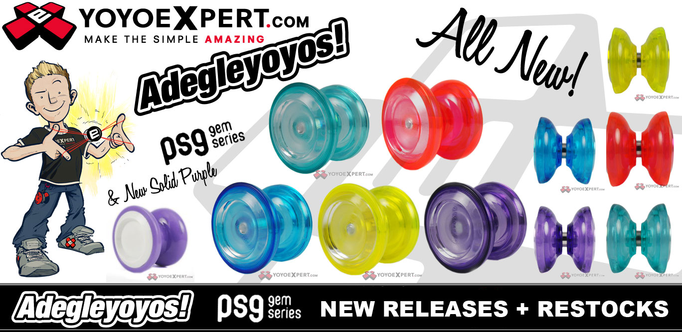 NEW Adegle PSG GEM SERIES Now Available!  @AdegleYoyoTW