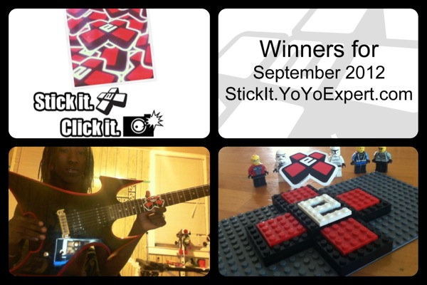 Stick It YoYoExpert Winners for September Announced!
