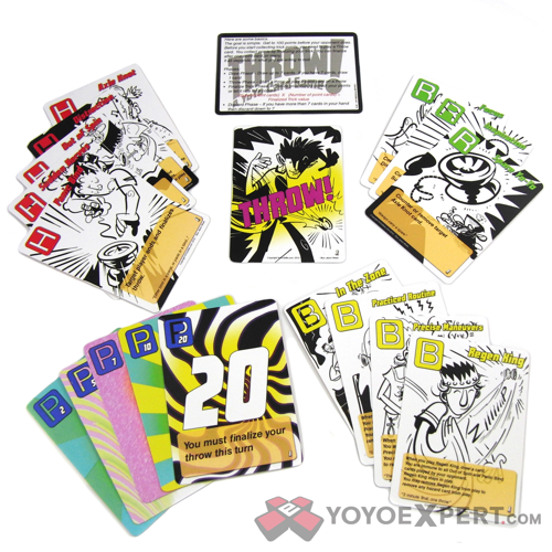 THROW! A Yo-Yo Card Game Now Available! @YoYoSkills