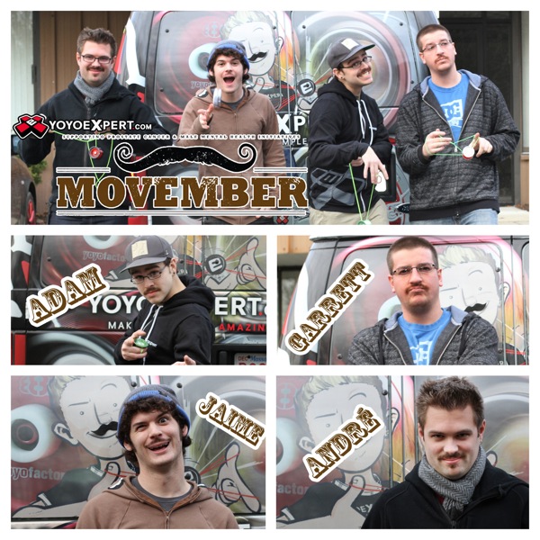 END OF MOVEMBER || YoYoExpert Crew Shows Off Their Moustaches