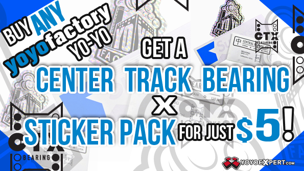 YoYoFactory Bearing Sticker Pack