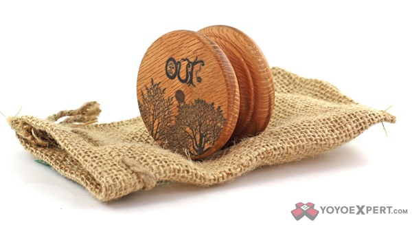 out tree hugger wooden yoyo