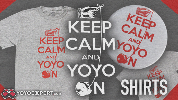 keep calm and yoyo t-shirt