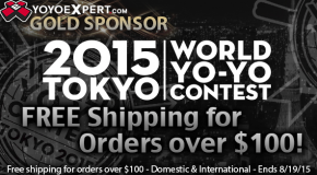 Free Shipping Worldwide During WYYC15!