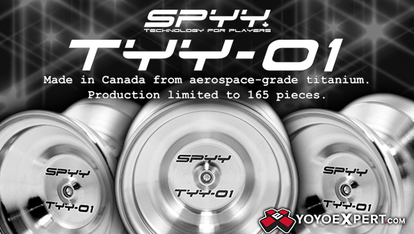 YoYoExpert Blog & Yo-Yo News – SPYY is Back with a New Titanium Yo-Yo!