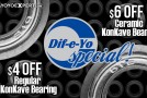 Dif-e-Yo Special! Konkave Bearing Sale!