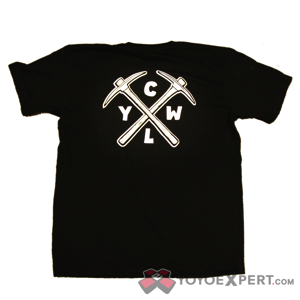 CLYW pickaxe t-shirt