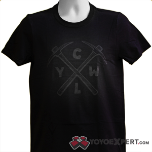 CLYW pickaxe t-shirt
