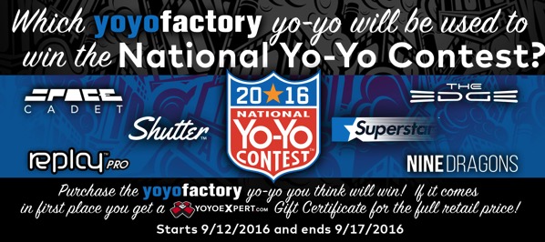 yoyofactory national yoyo contest