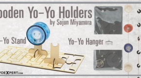New Wooden Yo-Yo Displays by Sojun Miyamura!