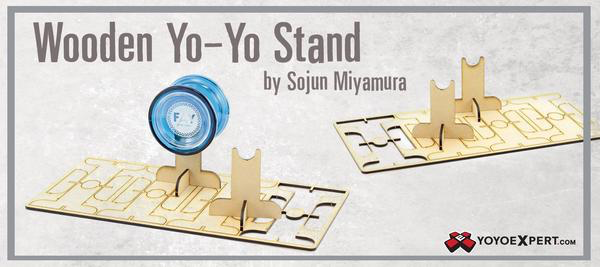 wooden yoyo stands