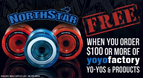 yoyofactory northstar promo