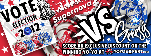 Genesis or SuperNova - Vote in the @YoYoFactory ELECTIONS Tomorrow!