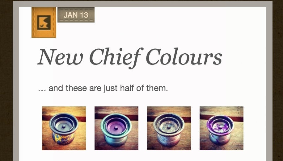 CLYW shows off New Chief colors!