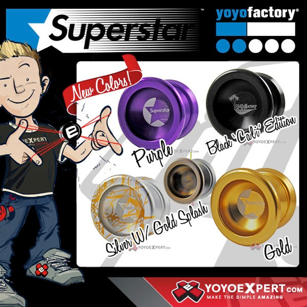New SuperStar Colors from YoYoFactory!