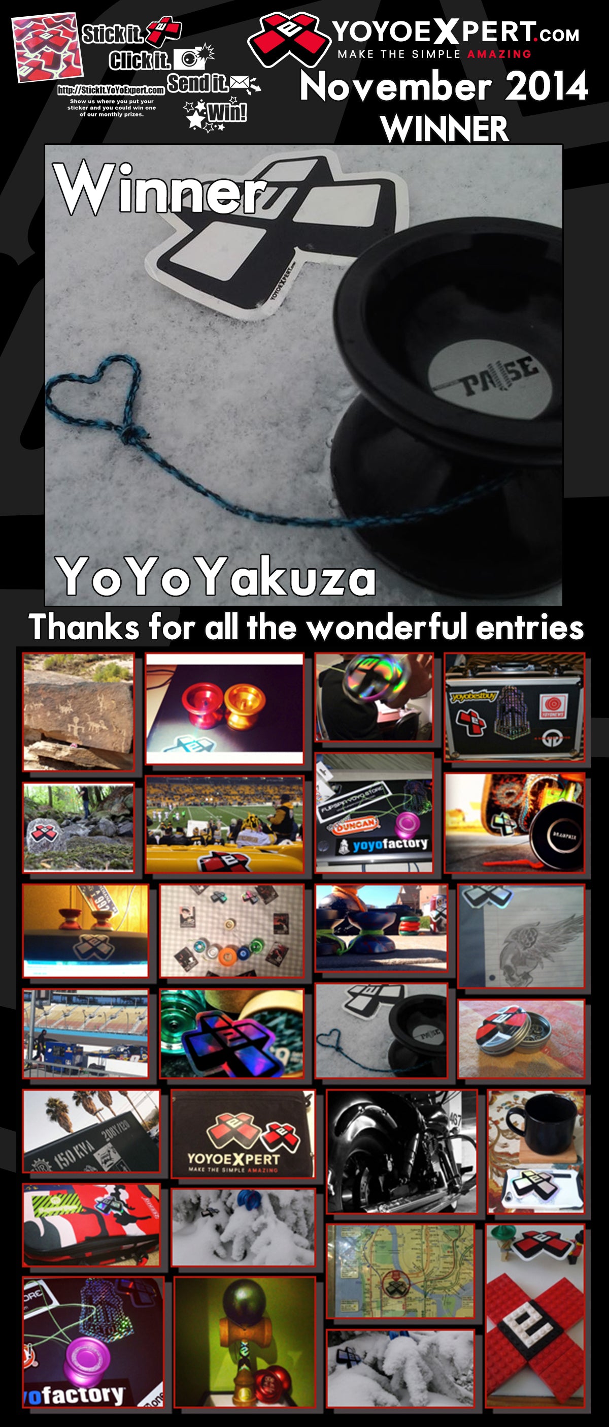 November 2014 Winner