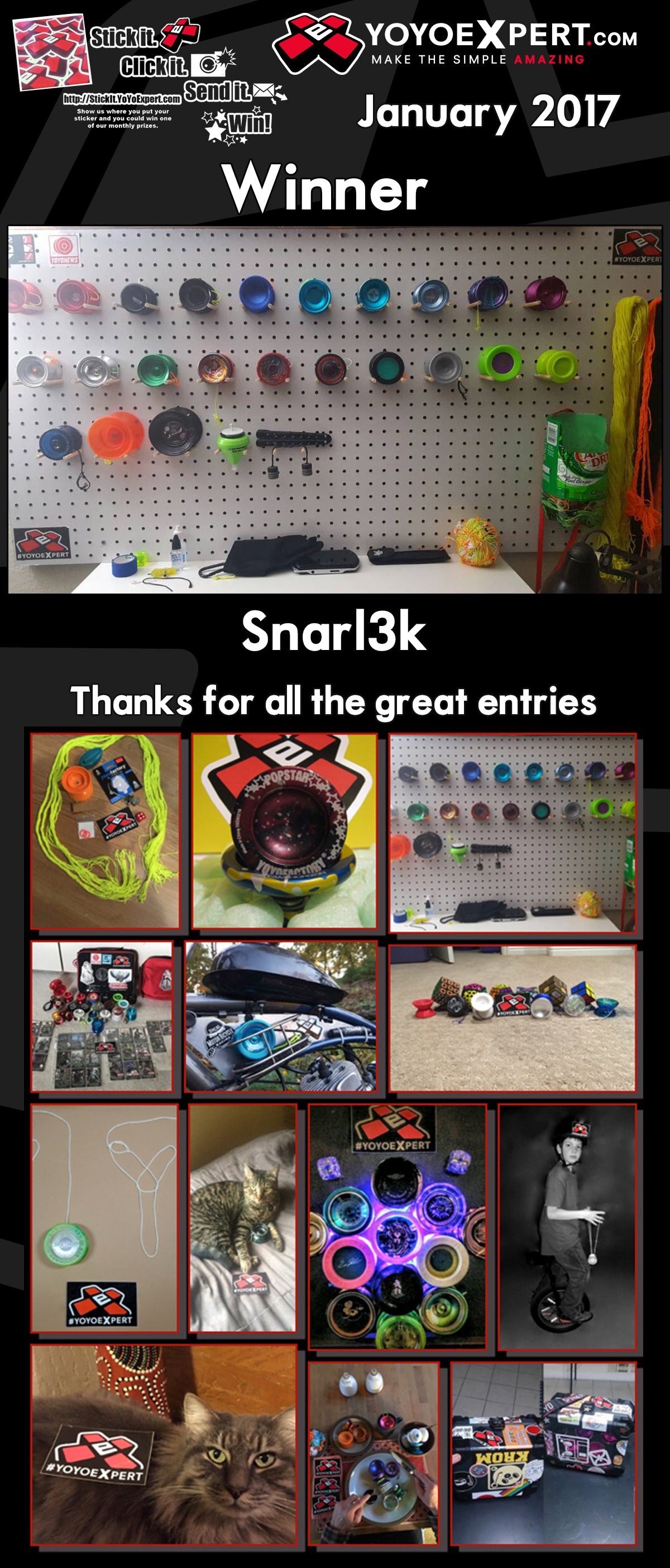 January 2017 Stick It