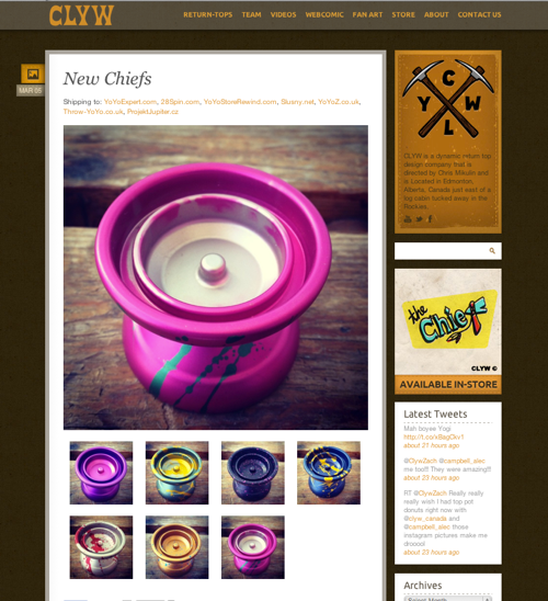 Next Release of the CLYW Chief!